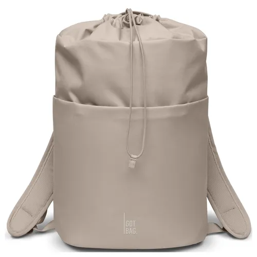GOT BAG Rucksack BARREL PACK | Wasserabweisend mit 16" Laptopfach - Tagesrucksäcke aus recyceltem Ocean Impact Plastic, unterstützt Clean-Up Programme für saubere Ozeane. Praktisches Design mit Kordelzug und viel Stauraum.