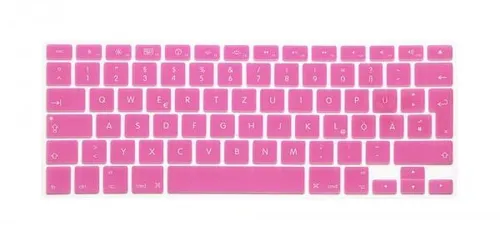 Silikon Tastatur Schutz Abdeckung QWERTZ Tastatur Abdeckung für MacBook Pro 13"
