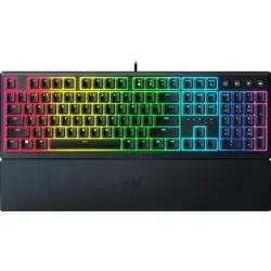 Razer Ornata V3 Gaming Tastatur Schwarz Qwerty Spanisch RGB - Tastatur mit RGB-Hintergrundbeleuchtung und bequemer Handgelenkstütze, ideal für Gamer, die Komfort und Stil schätzen.