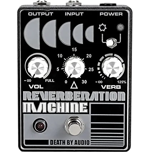 Death By Audio Reverberation Machine - Digitale Reverb-Effektmaschine für einzigartige Ambient- und Noise-Sounds. Kompakt, vielseitig und ideal für kreative Musikproduktionen. Erlebe neue Klangdimensionen!