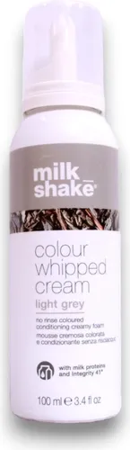 Spuma nuantatoare Milk Shake Colour Whipped Cream Light Grey, 100ml