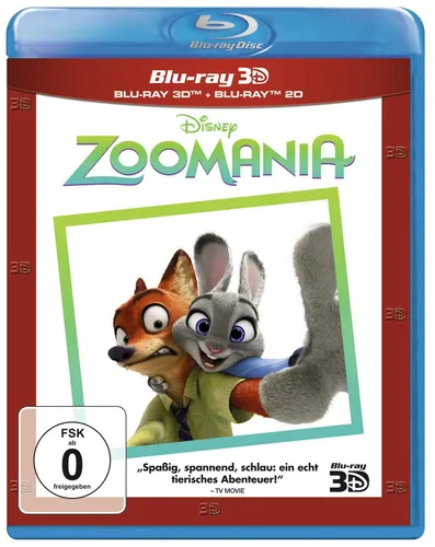 Zoomania: Blu-ray 3D + 2D [Blu-ray] , Shakira, Idris Elba und Jenny Slate: