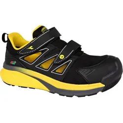 Diadora Utility Vortex DA2 Sandal S1PS, Sicherheitsschuhe Unisex - Schwarz/Gelb - 46 EU