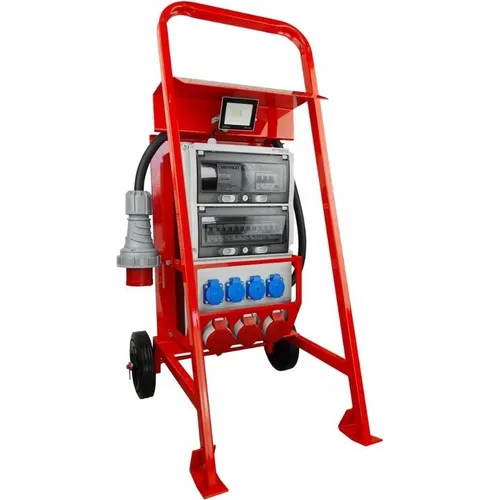 Baustromverteiler eXT S/FI SET 32A - Sonstige Kabel & Adapter, zuverlässiger Baustromverteiler mit 2x16A und 4x230V, ideal für Baustellen und temporäre Stromversorgung.