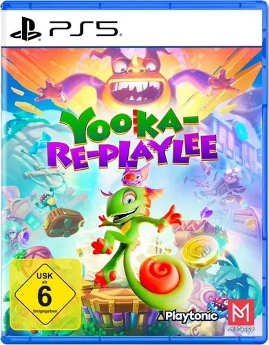 Yooka Re-PlayLee für PS5 – Physische Edition - Erlebe das Abenteuer mit exklusiven Extras wie Karte und Aufklebern! Überarbeitete Grafiken und neue Herausforderungen machen das Spiel zum Highlight für alle Gaming-Fans.