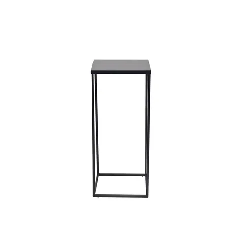 möbel direkt online Beistelltisch Celly - Stylischer Beistelltisch mit pflegeleichten Metalloberflächen. Modernes matt-schwarzes Design, ideal für jeden Raum. Maße: B. 30 x T. 30 x H. 70 cm. Lieferung flach verpackt mit einfacher Aufbauanleitung.