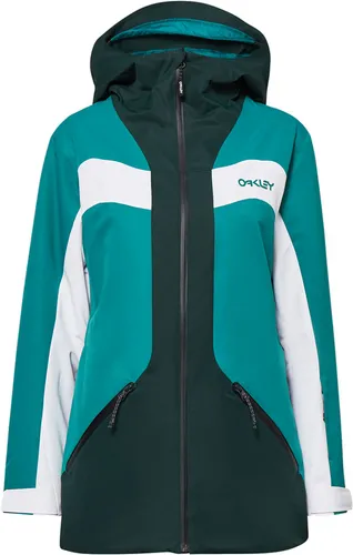 OAKLEY WOMENS TNP TBT RC INSULATED Jacke 2023 green lk/white/hunter gr - XS