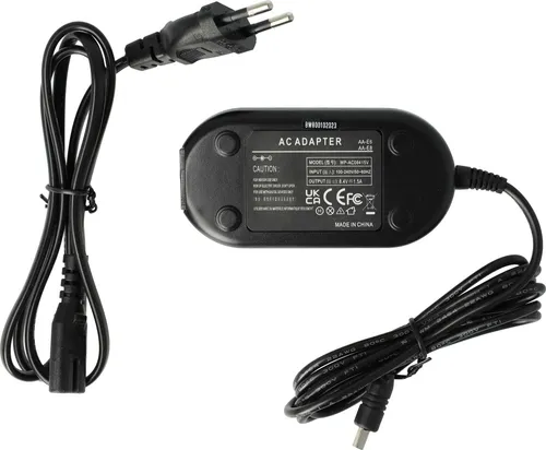 vhbw Netzteil kompatibel mit Samsung SC-MX20E/QVC, SC-MX20E, SC-MX20H, SC-MX20ER/QVC, SC-MX20ER, SC-MX20EL/QVC, SC-MX20EL Kamera, Digitalkamera, 2m