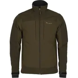 Pinewood Funktionsjacke Smaland Stretch Shell M - Grün - Funktionsjacke für Outdoor-Aktivitäten, elastisches Material für optimale Bewegungsfreiheit und Komfort in der Natur.