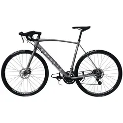 CHILLIZ Rennrad - Hochwertiges Rennrad mit THICKSLICK-KICK - Rennrad mit 14-Gang SHIMANO TOURNEY, ZOOM Scheibenbremsen und langlebigen 28mm THICKSLICK-Reifen für optimale Traktion und geringeren Rollwiderstand.