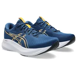 ASICS Gel-Excite 11 Neutralschuh Herren – Blau/Beige, Größe 45 - Bequemer Neutralschuh für Training und Freizeit. Mit reaktionsfreudiger Dämpfung und atmungsaktivem Mesh-Obermaterial für ein angenehmes Laufgefühl und guten Halt auf verschiedenen Untergründen.
