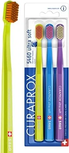 Curaprox Zahnbürste CS 5460 ultra soft - Zahnpflegeartikel mit ultraweichen Borsten für sanfte und effektive Reinigung, ideal für empfindliche Zähne und Zahnfleisch.