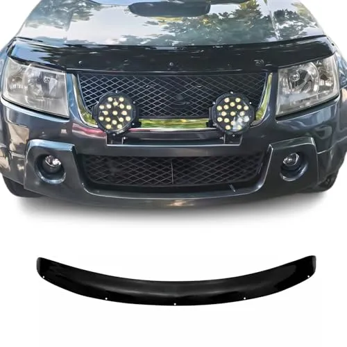 OMAC Motorhaube Deflektor Insektenschutz für Suzuki Grand Vitara 2005-2015 - Eleganter Insektenschutz für Ihren Suzuki Grand Vitara 2005-2015. Schützt die Motorhaube vor Schäden durch Insekten und Steine. Wetterbeständig und einfach zu montieren, ideal für den täglichen Einsatz.