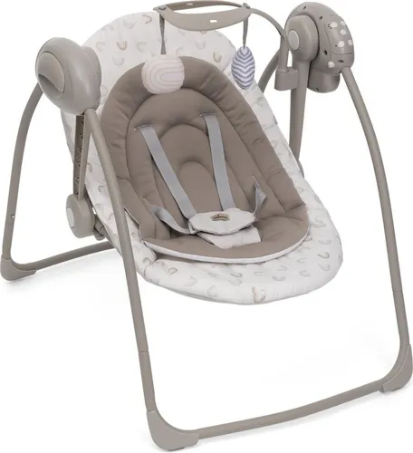 Chicco Babyschaukel Swing & Play 8346194 – Kompakt & Vielseitig - Die Babyschaukel Swing & Play von Chicco bietet sanfte Wiegebewegungen und beruhigende Melodien. Ideal ab Geburt bis 9 kg, mit 5 Geschwindigkeiten und abnehmbarer Spielleiste für Unterhaltung.