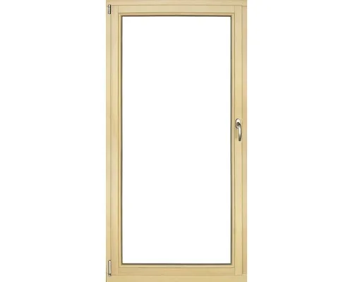 Holzfenster Balkontür Kiefer lackiert 1000x2000 mm DIN Links