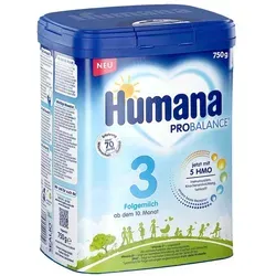 Humana Probalance Folgemilch 3 M.5hmo Pulver