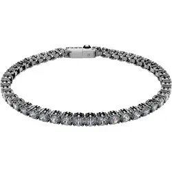 Damenarmreif Swarovski 5693929 - Eleganter Silberner Armschmuck - Hochwertiger Damenarmreif aus Swarovski-Kristallen in Silberfarben, ideal für jeden Anlass und als stilvolles Accessoire.