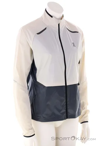 ON Damen Weather Jacke (Größe S, grau) - Laufjacke für Damen, superleicht, winddicht und wasserabweisend – perfekt für wechselndes Wetter beim Joggen.