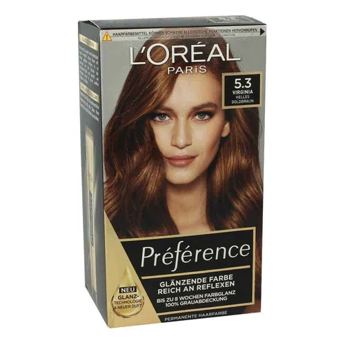 L´Oreal Preference 5.3 Virginia Helles Goldbraun