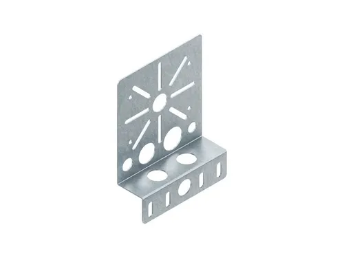 Niedax RMP 130 E5 Montageplatte aus rostfreiem Stahl - Steckdosen- & Schalterteile, robuste Montageplatte aus rost- und säurebeständigem Stahl, ideal für anspruchsvolle Umgebungen mit Temperaturen von -20 bis 120 °C.