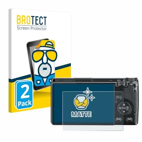 BROTECT Entspiegelungs-Schutzfolie für Ricoh GR III 2019 R02010 / GR III HDF (2 Stück) Matte Displayschutz-Folie, Anti-Reflex, Anti-Fingerprint