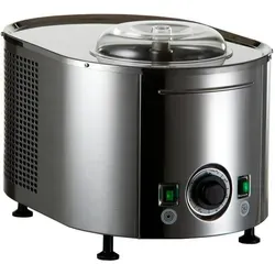 Musso Lussino Mini 4080 Eismaschine - Kompakte Eismaschine für 1,5 L hausgemachtes Eis, leistungsstark und benutzerfreundlich