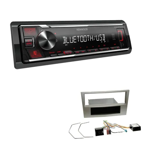 Kenwood Autoradio Bluetooth USB für Opel Astra H Twin Top satin stone mit Canbus