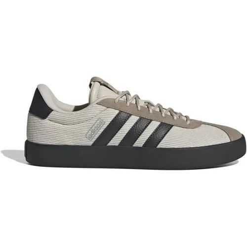 adidas Herren VL Court 3.0 Schuhe, Alumina/Carbon/Blanch Cargo, 46 EU - Herren-Sneaker mit atmungsaktivem Futter für hohen Tragekomfort und Langlebigkeit. Ideal für sportliche Aktivitäten und Freizeit.