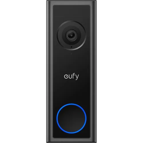 eufy Video Doorbell C30 - Akkubetriebene Videotürklingel - Überwachungskameras mit 2K HD Auflösung, integrierter Zwei-Wege-Kommunikation und flexibler Installation ohne Kabelsalat.