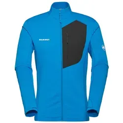 Mammut Taiss Light ML Jacket Men Glacier Blue-Black (XXL) - Funktionsjacke für Bergaktivitäten, atmungsaktiv und mit hervorragender Bewegungsfreiheit. Ideal als wärmende Zwischenschicht für ganzjährige Nutzung.