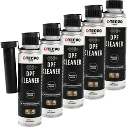 TECPO DPF Reiniger ESTER 5x300 ml - 5x300 ml TECPO DPF Reiniger ESTER für die effektive Reinigung von Dieselpartikelfiltern. Das Additiv sorgt während des Fahrbetriebs für eine kontinuierliche Pflege und optimale Leistung des Filters, ohne Stillstandzeiten.