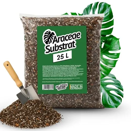 Nils der Pflanzenfreund® Monstera Erde (25 L) – Araceae Substrat für Monstera, Philodendron & Alocasia, Grünpflanzenerde für Zimmerpflanzen, nährstoffreich für kräftige Wurzeln und gesundes Wachstum