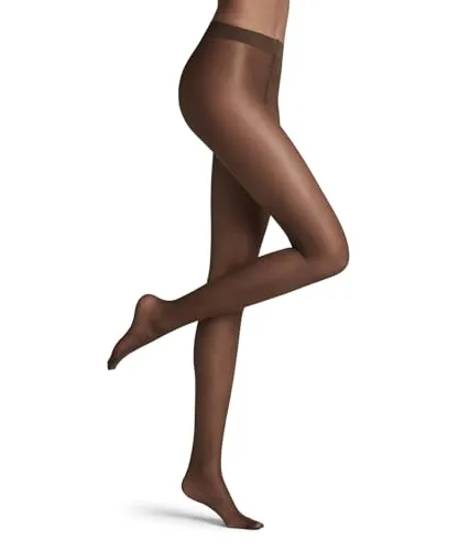 FALKE Damen Strumpfhose Pure Matt 20 DEN W Ti transparent einfarbig 1 Stück, Braun Brenda 5179, S