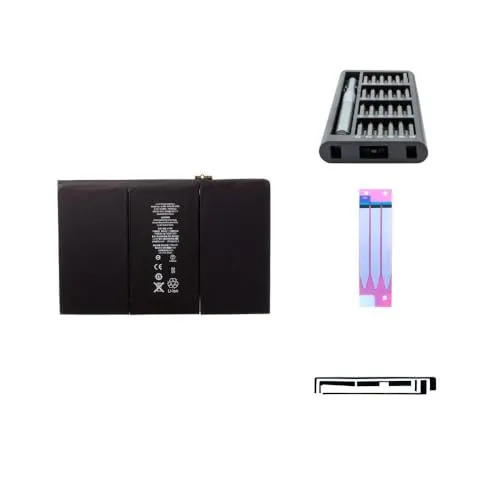 kaputt.de Akku kompatibel mit Apple iPad 4 Premium-Set