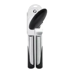 OXO STEEL Dosenöffner 58081 - Hochwertiger Edelstahl - Dosenöffner aus rostfreiem Stahl mit ergonomischem, rutschfestem Griff für müheloses Öffnen von Dosen. Ideal für jede Küche!