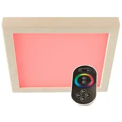 Infraworld Farblicht Sion 3 - Deckenmontage (Linde) - Stehleuchte mit großflächiger LED-Beleuchtung, bietet homogene Lichtverteilung und ist ideal für stimmungsvolle Raumgestaltung.