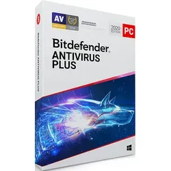 Bitdefender Antivirus Plus 2024/2025 - 1 Gerät für 3 Jahre - Security-Suiten mit modernster Technologie für umfassenden Schutz vor digitalen Bedrohungen und optimierter Leistung auf Windows-PCs.