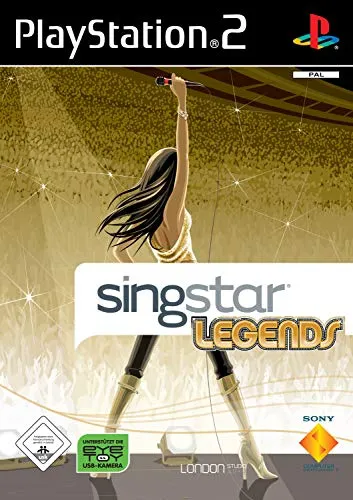 Singstar: Legends - Sony PlayStation 2 (PS2, 2006) NEU & OVP - Musik- und Tanzspiel für PS2, original verpackt (SEALED) für unvergessliche Karaoke-Abende!