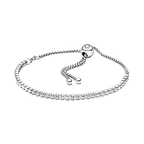 PANDORA Armband Slider Tennis 599375C01-2 silber