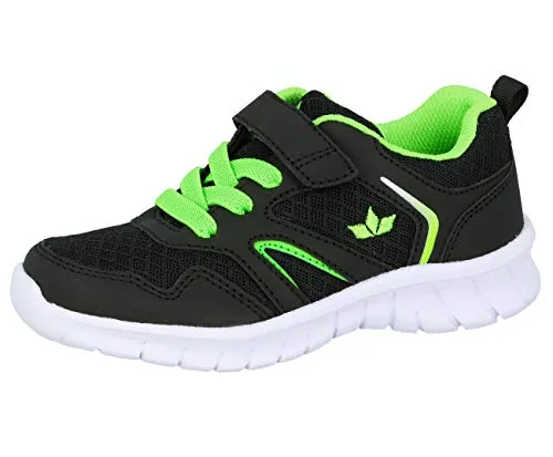 Lico Herren Skip Vs Sneaker - Schwarz, 38 EU - Sneaker mit elastischen Schnürsenkeln und Klettverschluss für optimalen Halt, ideal für aktive Männer, die Komfort und Stil vereinen möchten.