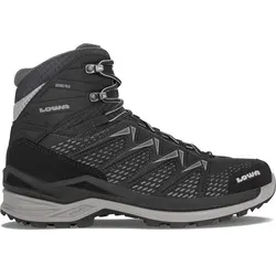 Lowa Innox Pro Mid GTX - Multifunktionale Wanderschuhe für Herren - Wanderschuhe aus Synthetik/Textil mit GORE-TEX-Futter für optimale Wasserdichtigkeit und Atmungsaktivität. Ideal für jeden Terrain mit hervorragendem Tragekomfort und flexibler Sohle.