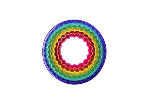 Sally's Magic Cutters: Duo-Design Ausstecher in Rund- und Sternform (Rund)