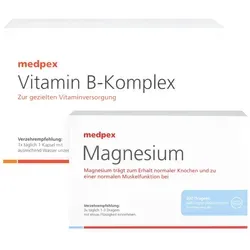 medpex Magnesium & Vitamin B-Komplex 200+120 St