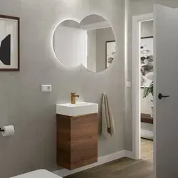 Badezimmermöbel AIDA 440 1 Tür mit Soft-Close MAYA-NUSSBAUM 440 x 263 x 620 mm