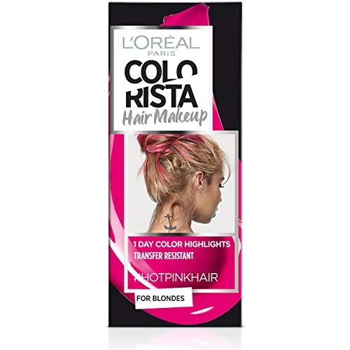 L'OREAL - Coloration Temporaire - COLORISTA HAIR MAKEUP - #hotpinkhair