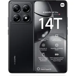 Xiaomi 14T Pro 256GB Smartphone - Smartphone mit 50 MP Kamera und blitzschneller 120 W Ladeleistung, ideal für anspruchsvolle Nutzer.