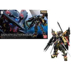 1/144 RG Gundam Astray Gold Frame Amatsu Mina - Präziser Modellbausatz - Spielfigur - Detaillierter 1/144 Modellbausatz mit voll beweglichen Gelenken für authentische Posen und epische Kämpfe aus der Gundam-Serie.