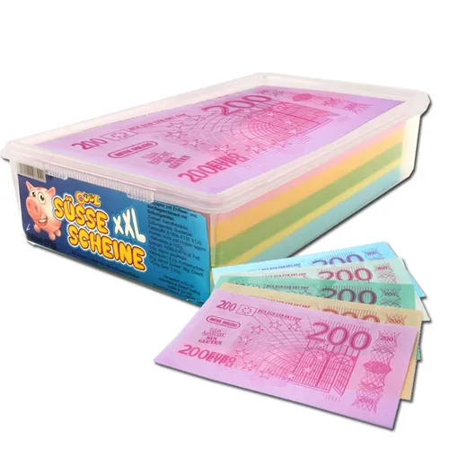  Esspapier süsse Euro-Scheine XXL, Oblaten, 150 Stück 26,86€/1kg