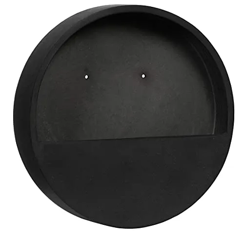 finestgreen Pflanzkübel Hanging Wally Wandgefäß Ø 50 cm - Handgefertigter Pflanzkübel aus robustem Fiberstone, wasserdicht und frostfest. Ideal für kreative Wandbegrünung und langlebigen Einsatz im Außenbereich.