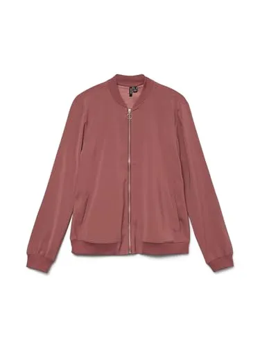 Vero Moda Bomberjacke VMCoco rosa S - Funktionsjacke aus 57% recyceltem Polyester, ideal für umweltbewusste Mode-Liebhaber. Casual Stil in pitaya mit praktischem Reißverschluss.